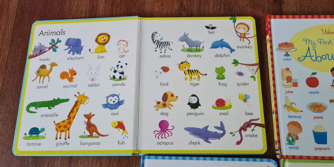 Usborne My First Word Book Hobbies Toys Books Magazines Children