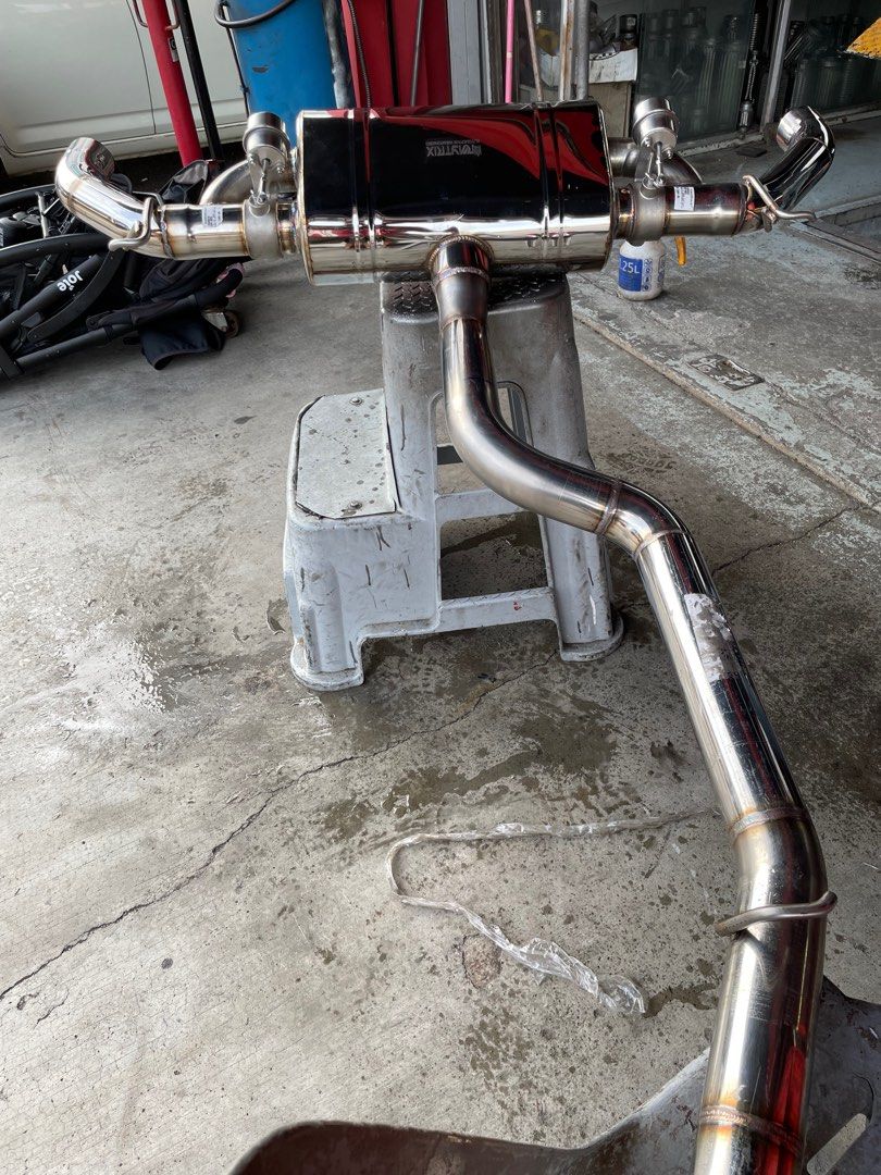 Valved / valvetronic exhaust muffler universal amytrix rep, Car