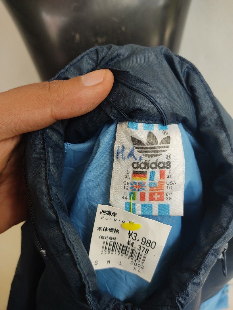 vintage adidas pac a mac windbreaker Men s Fashion Coats