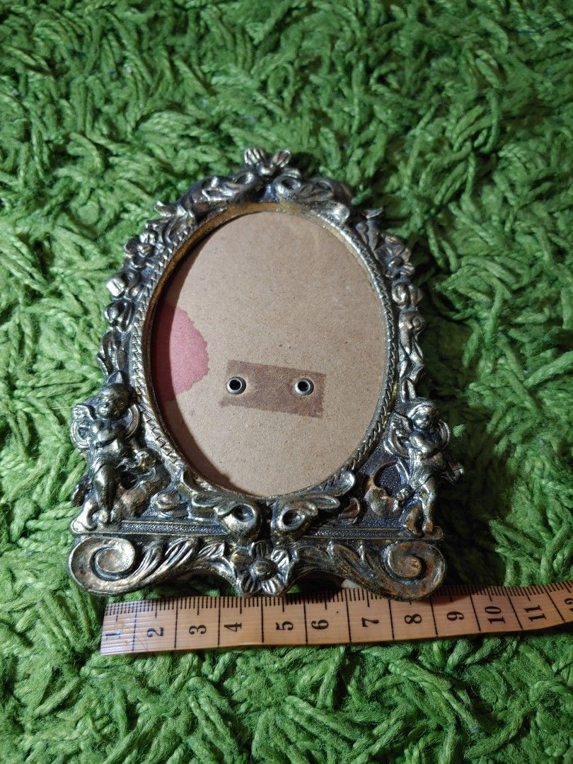 Vintage Made in Japan Solid Brass Photo Frame, Hobbies & Toys, Collectibles & Memorabilia