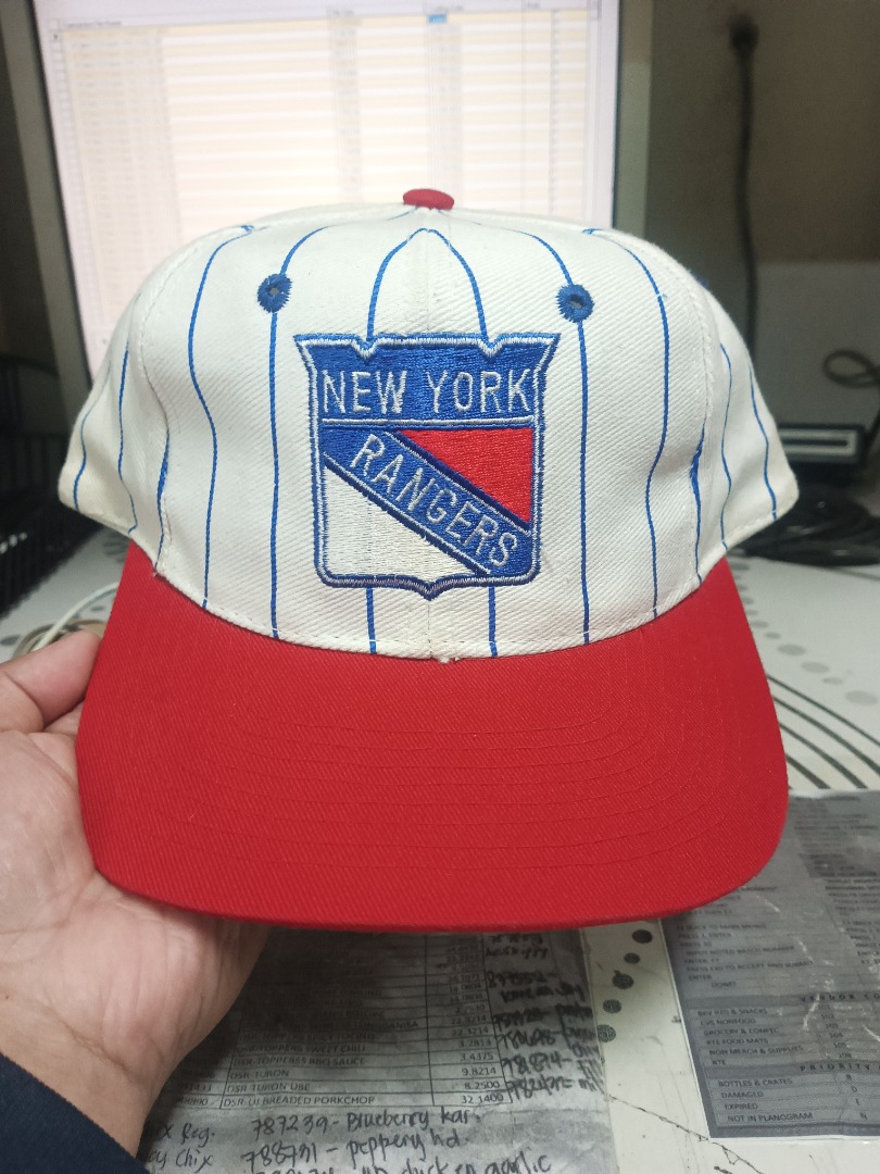 Vintage Rangers Pinstripe by logo 7 Wool, Men's Fashion, Watches ...