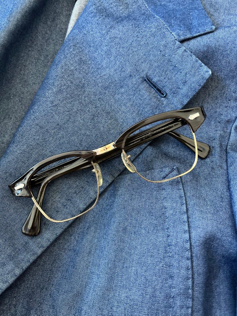 Vintage Styl Rite Optical SRO 10k Gold Glasses American Oliver Peoples ...