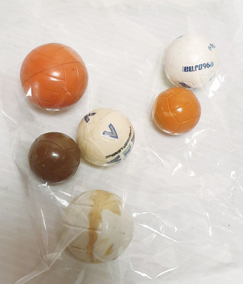 vintage subbuteo football soccer ball lot, Hobbies & Toys, Toys & Games