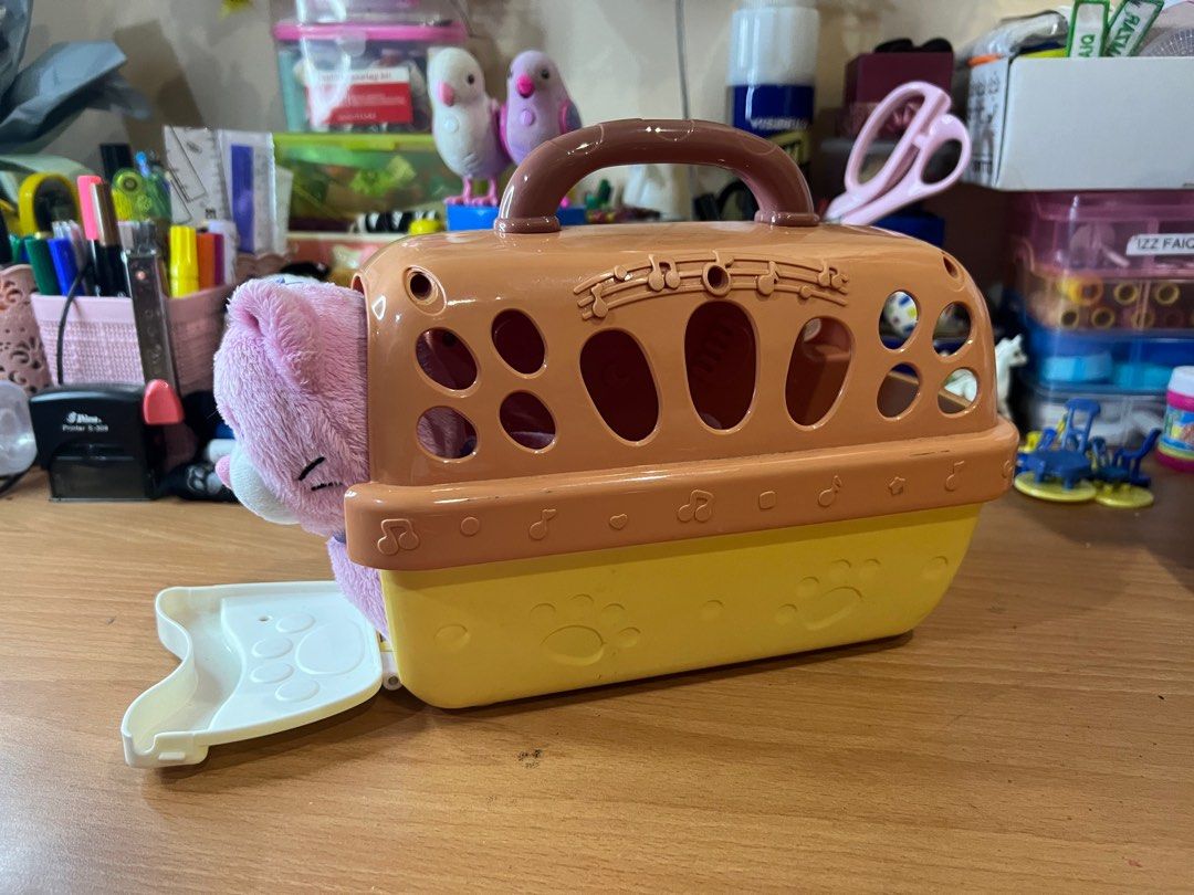 Vtech pet cheap carrier orange