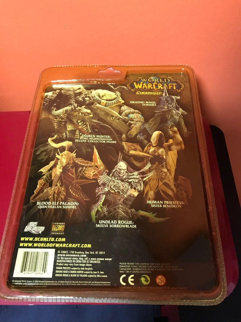 Warcraft DC Unlimited Figures Bundle, Hobbies & Toys, Toys & Games on ...