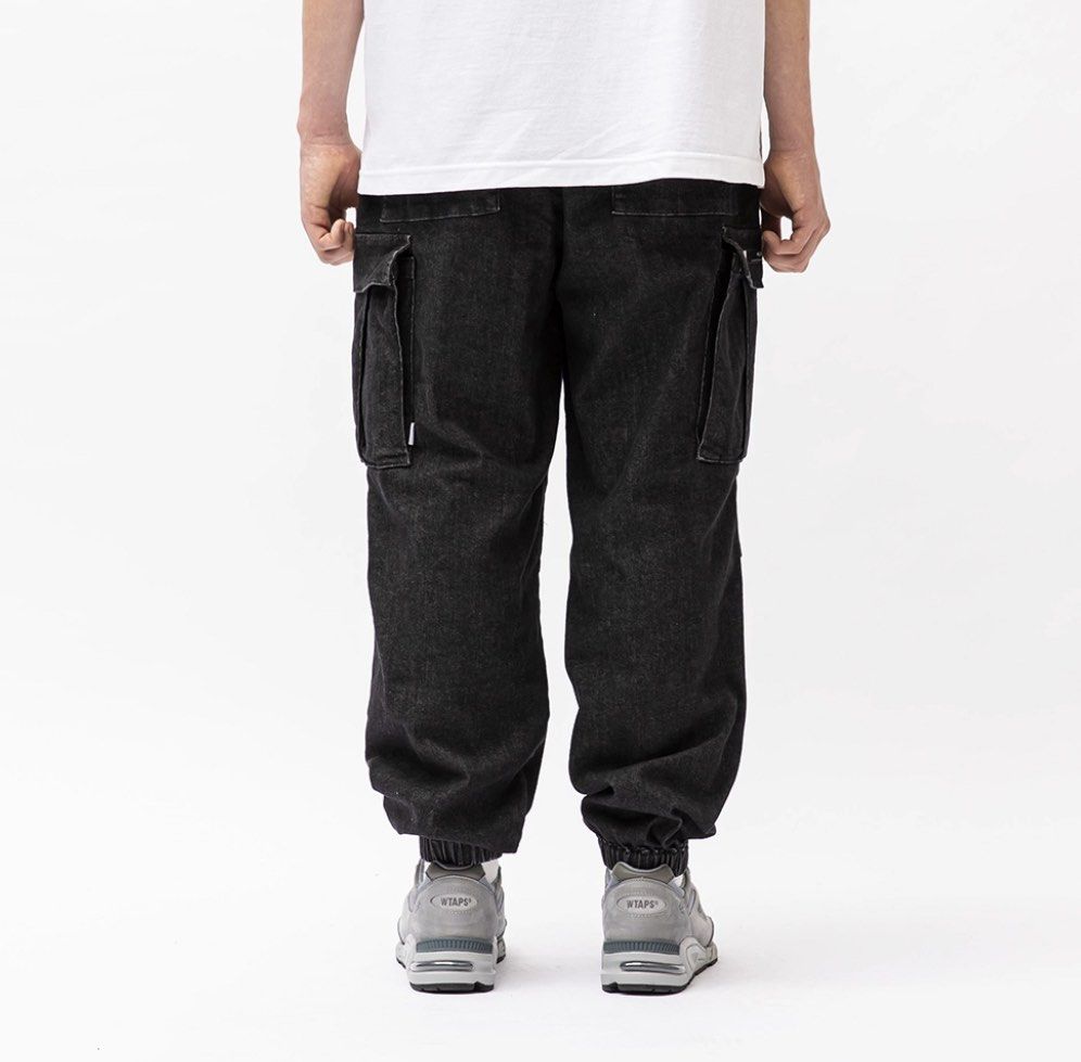 W)taps - wtaps GIMMICK / TROUSERS / COTTON. 黒の+mdscience.in