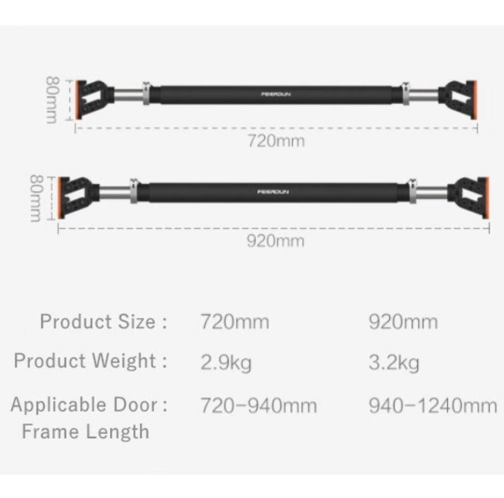 Xiaomi FED pull up bar 720mm Sports Equipment Exercise Fitness