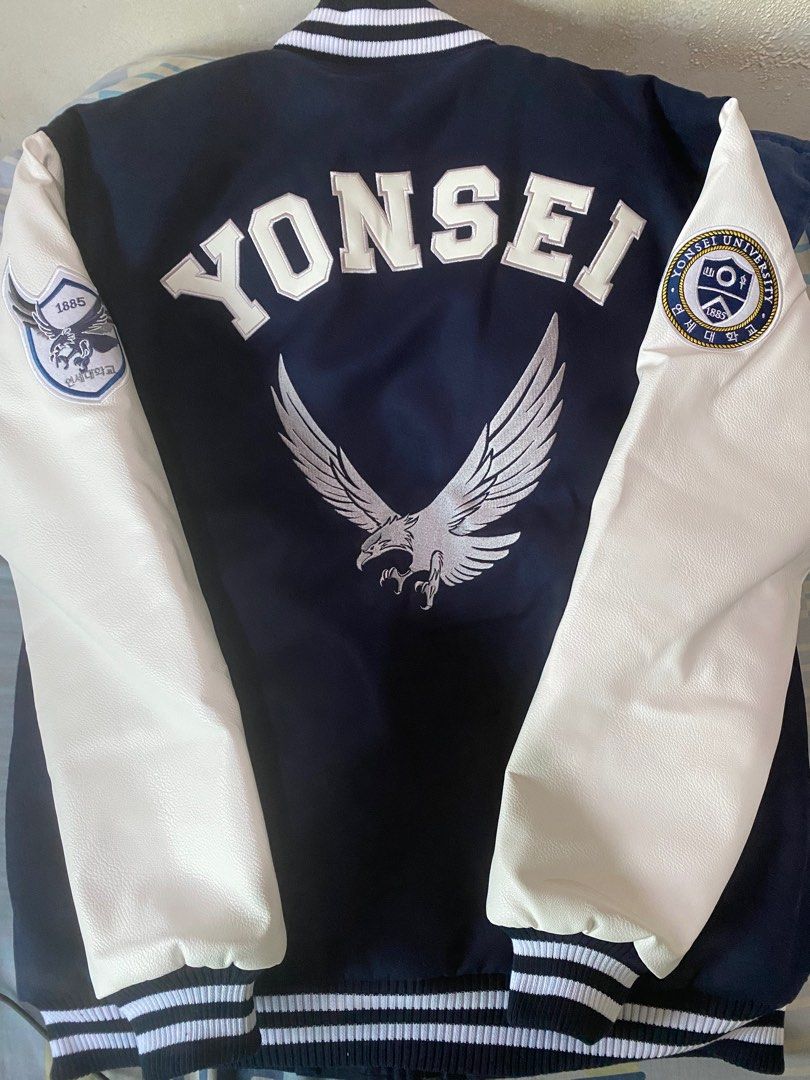 Yonsei University Varsity Jacket, Women's Fashion, Coats, Jackets and ...