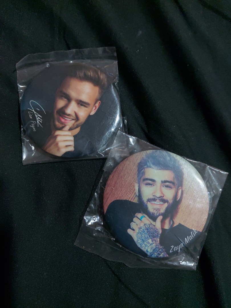 Zayn Malik Liam Payne One Direction Badge, Hobbies & Toys, Collectibles ...