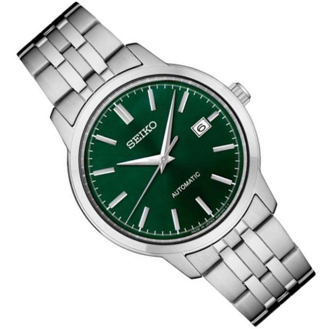 100 Authentic Seiko Conceptual Automatic Green Dial Stainless Steel