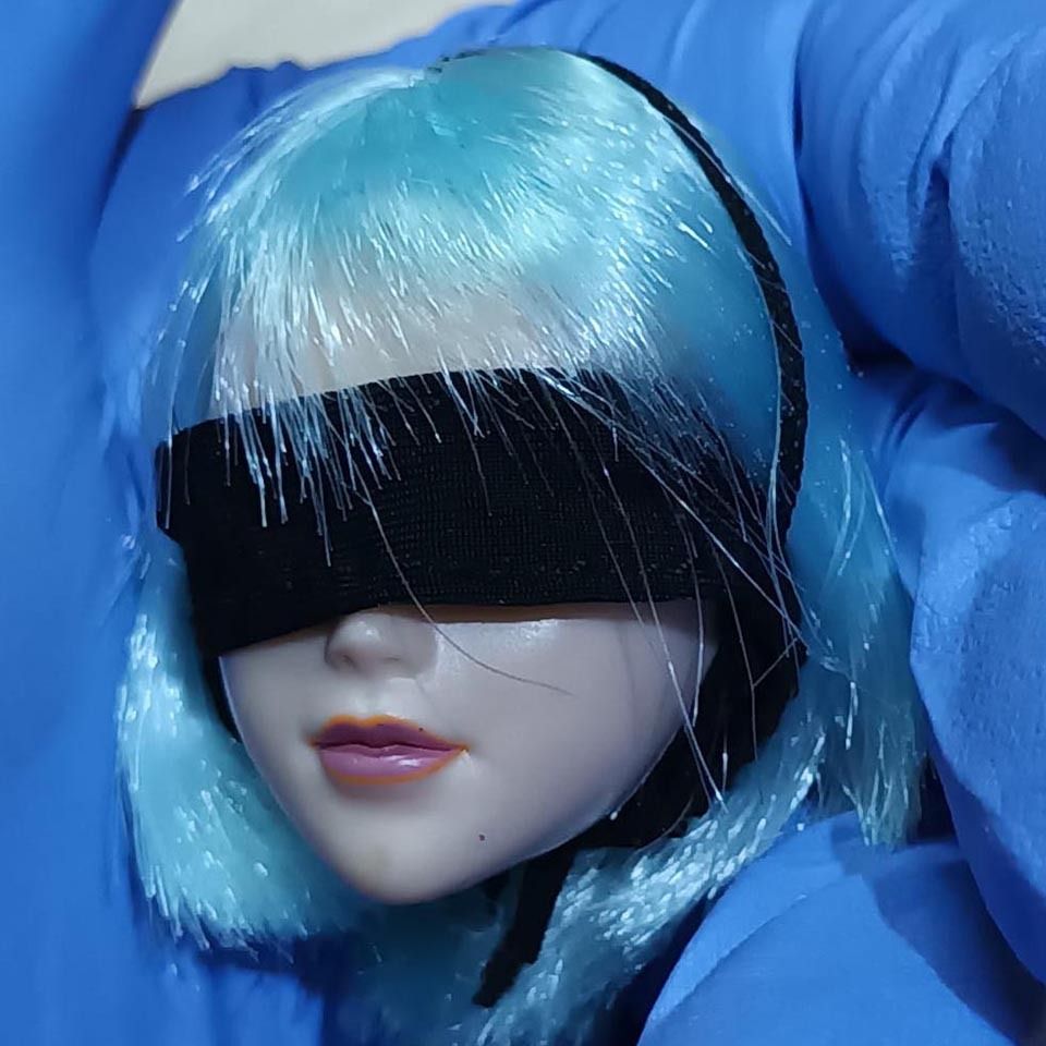 jd 素 現貨】【12吋兵人頭雕】1:6 12吋FIGURES 可轉動眼球尼爾機械紀元2B小姐頭雕（建議配JD素體的白肌或新白肌）*這是實拍圖, 興趣及遊戲,  玩具& 遊戲類-