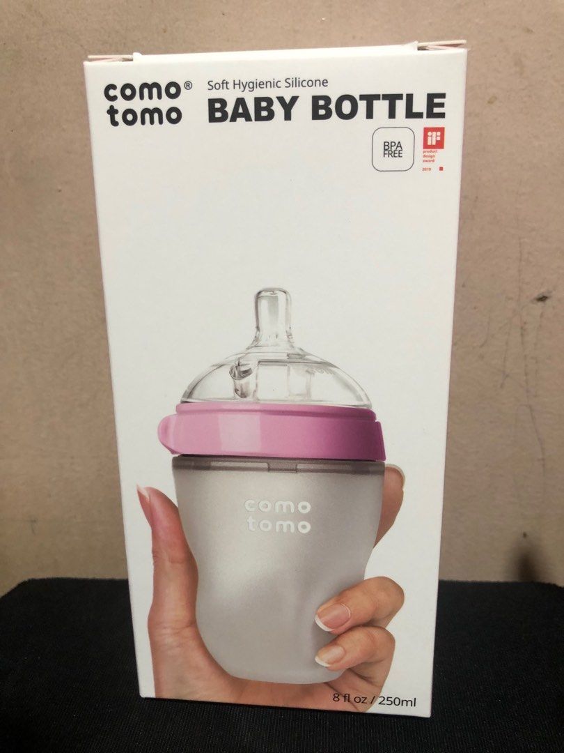[1 BOTTLE] COMOTOMO BOTTLE 8oz PINK (Category: Breastfeeding & Bottle Feeding) located in Quezon City. Submitted by cai_wong (Listing ID 1201134879, Image 1). Description: .