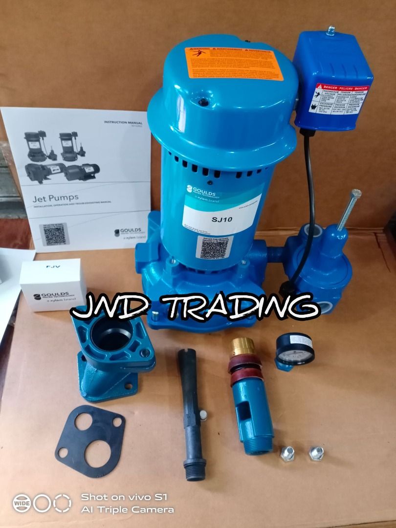 1HP Goulds USA Deep Well Pump, Furniture & Home Living, Gardening, Hose