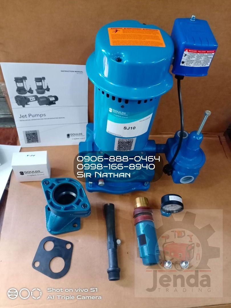 1HP Goulds USA Deep Well Pump (Category: Hose and Watering Devices) located in Manila. Submitted by trading.jenda11 (Listing ID 1201029599, Image 3). Description: Complete Address @ #1049 D.Gomez St. Corner C.Namie St. Obrero Tondo Manila, Near R.Papa LRT Station Company Name : Waze : JENDA TRADING We're Open 9am-5pm Monday to Saturday 0906-888-0464 0998-166-8940 Kindly Look for : sir Nathan Direct Supplier Viber Number : 0961-334-2661 FB Page : 