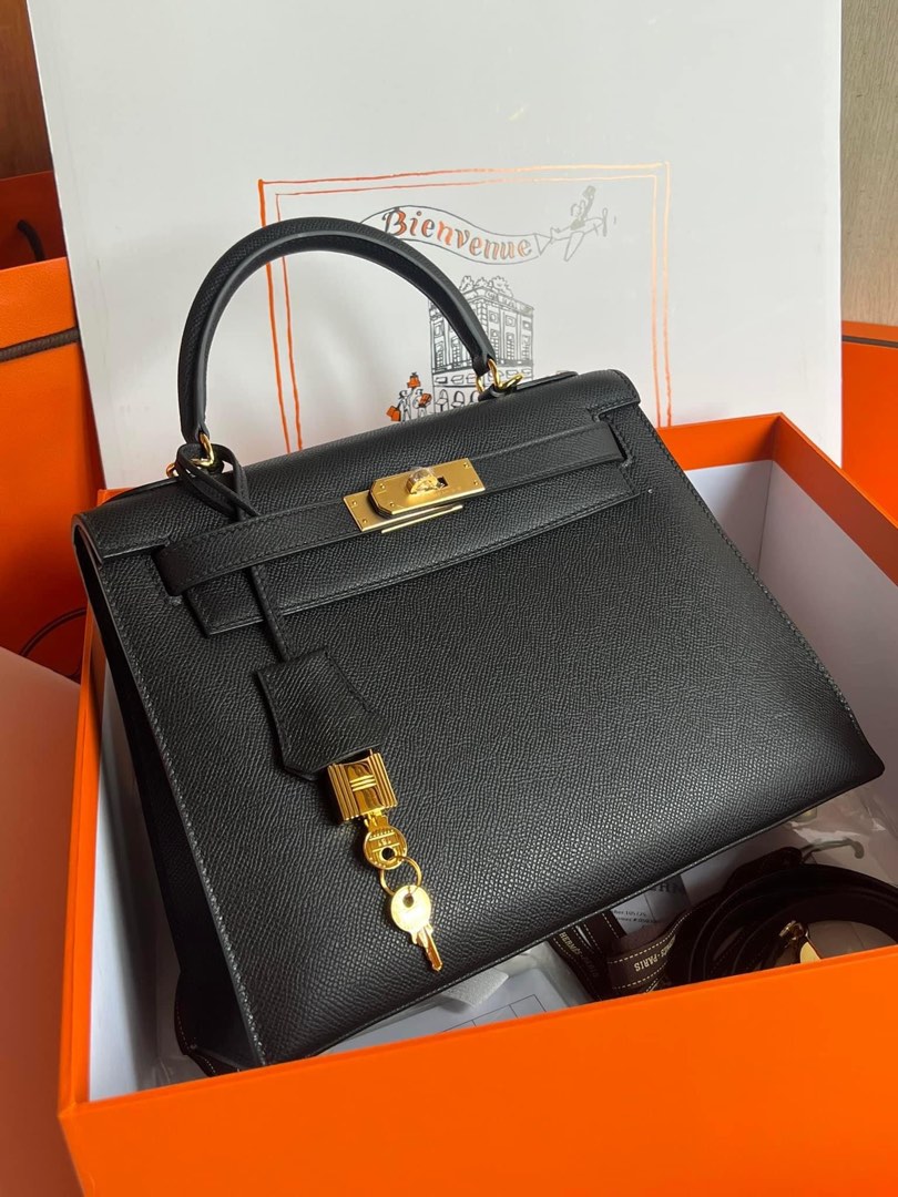 28 kelly epsom, Luxury, Bags & Wallets on Carousell