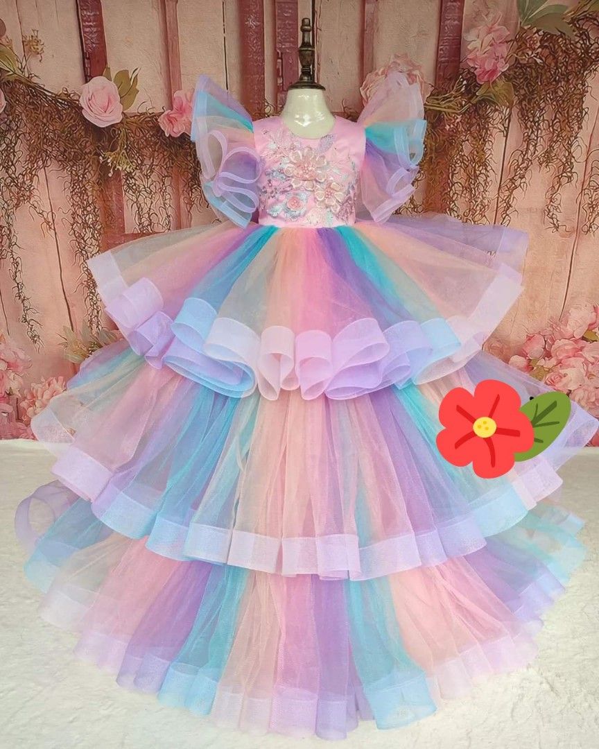 Unicorn dress outlet for 7th birthday