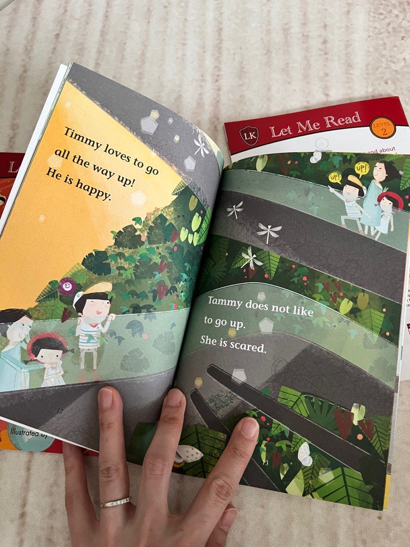 3 reading books (level 2) - kindergarten & primary, Hobbies & Toys ...