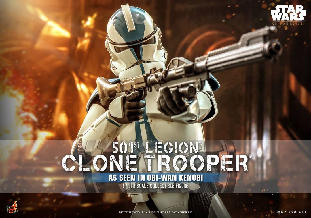 501st clone trooper hot toys discount