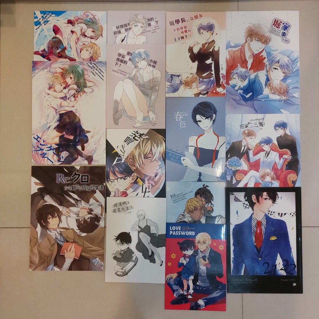 轉售同人誌二手柯南安室陽炎KANO KIDO 月刊少女野崎君堀鹿文豪野犬太宰, 興趣及遊戲, 書本及雜誌, 漫畫在旋轉拍賣