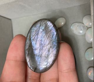 Labradorite with Purple Sheen, Labradorescence Labradorite64191870441603110