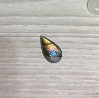 Rainbow Labradorite Cabochon Pear Shape Raw Stone64191870330754110