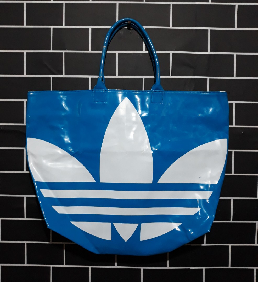 Adidas Bags Big Logo, Women's Fashion, Bags & Wallets, Beach Bags on
