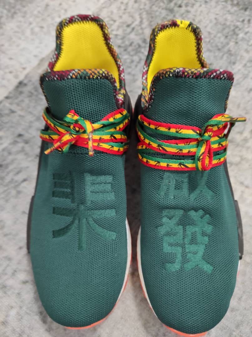 Pharrell Williams x adidas NMD Human Race 'Green' (Asia Exclusive) - EE7584  - Novelship