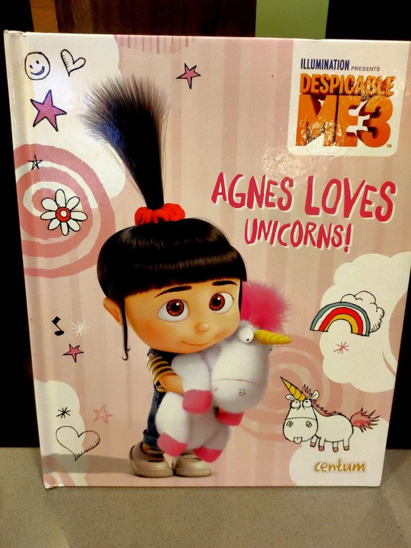 Agnes despicable me 3 unicorn, Hobbies & Toys, Books & Magazines ...
