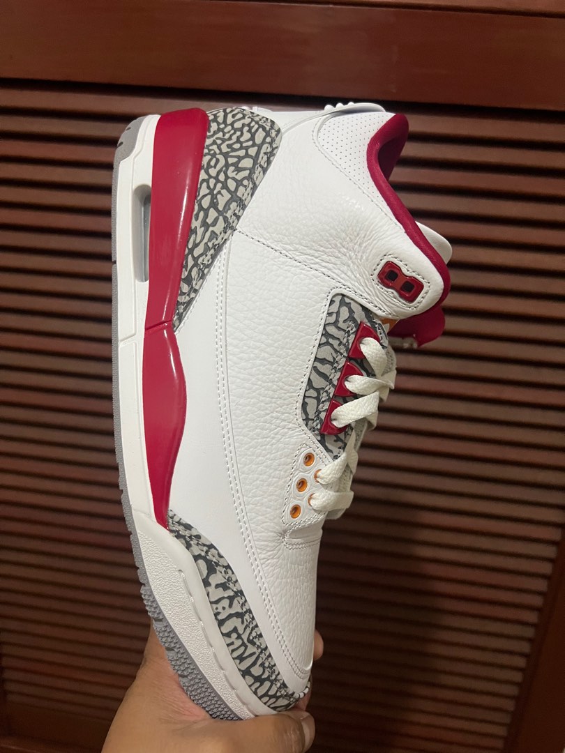 Air Jordan 3 retro, Men's Fashion, Footwear, Sneakers on Carousell