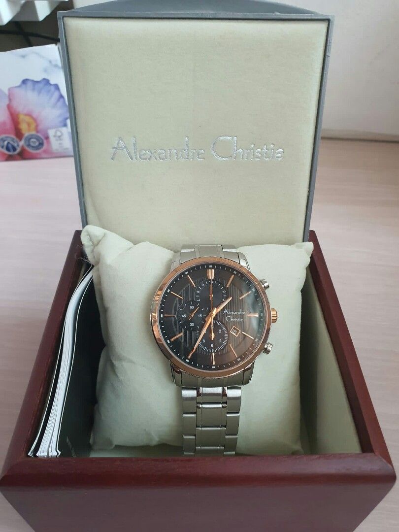 Alexandre christie gold watch hotsell