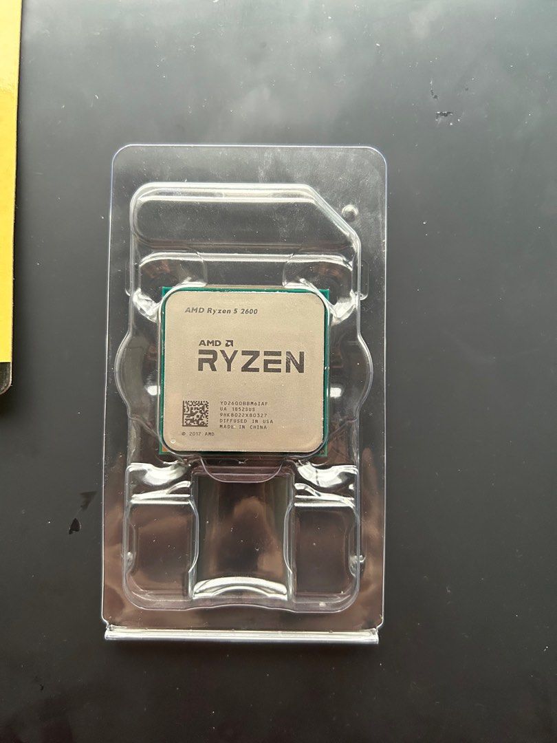 AMD Ryzen 5 2600, Computers & Tech, Parts & Accessories, Computer Parts ...