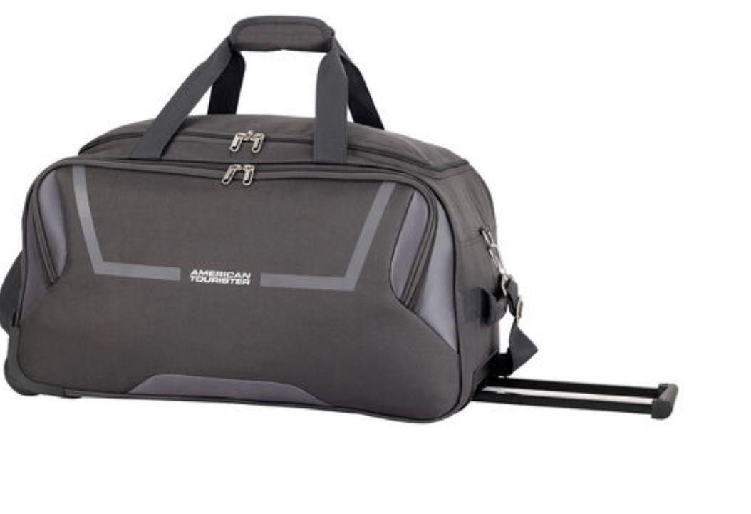 american tourister camp wheel duffle 65cm