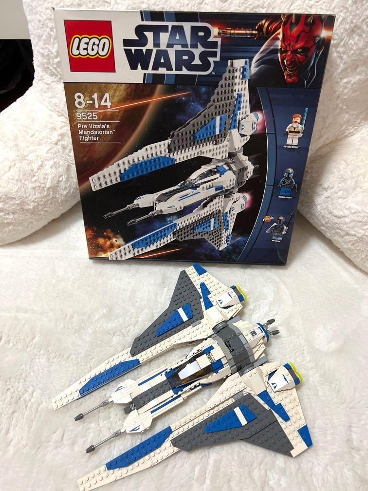 Lego star wars pre vizsla's mandalorian top fighter instructions