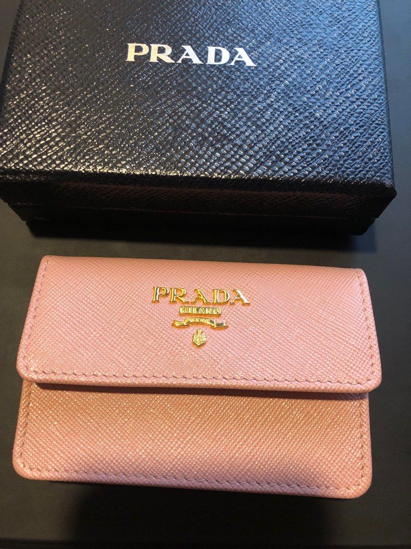 Prada name card holder - prada business card holder, Luxury, Accessories on  Carousell