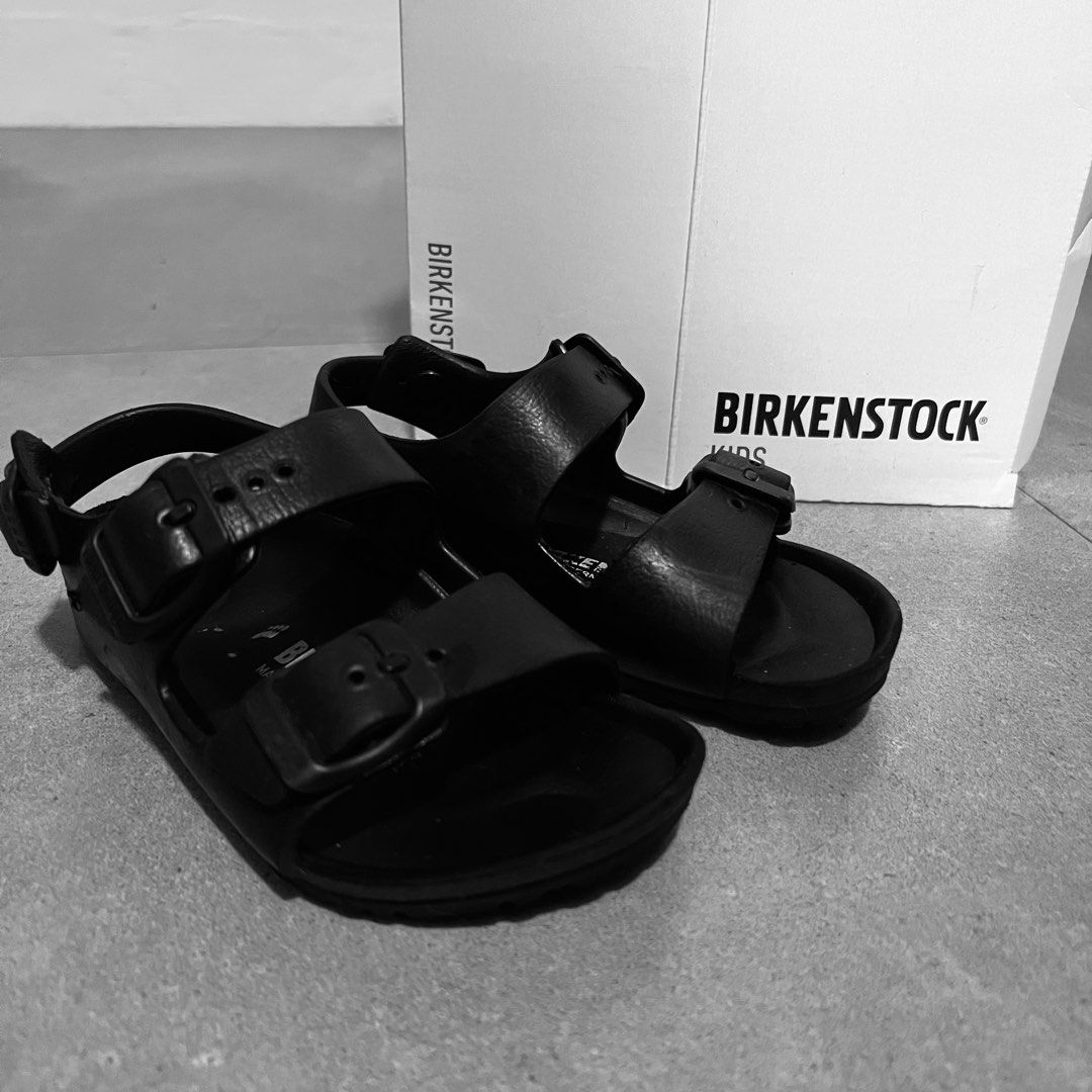 Birkenstock milano eva black on sale