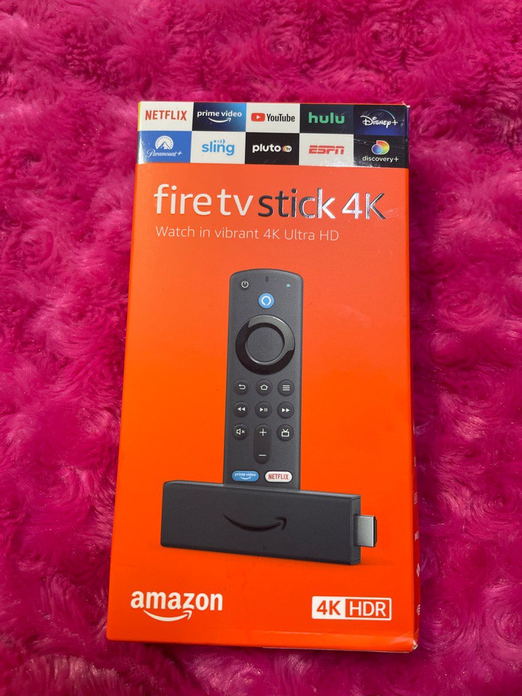 Bnib Amazon Fire TV Stick 4K, TV & Home Appliances, TV & Entertainment, Media Streamers & Hubs