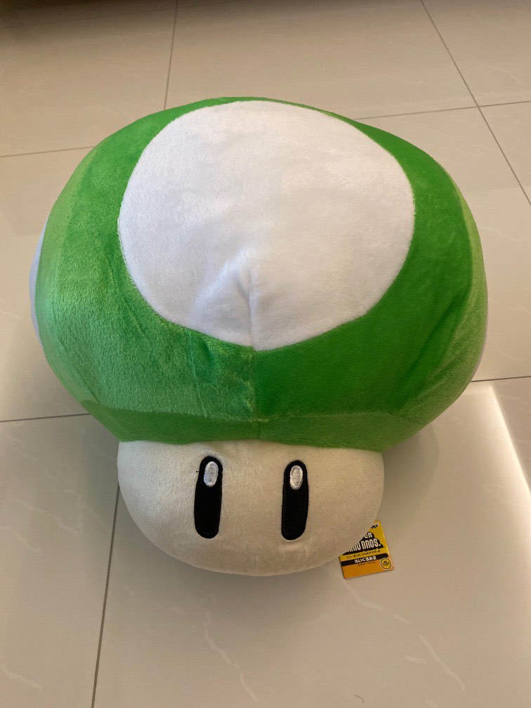mario mushroom plush