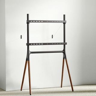 Brateck Artistic Easel Studio Wood TV Floor Stand With Four Legs supports 49 to 70 inch 40KG
