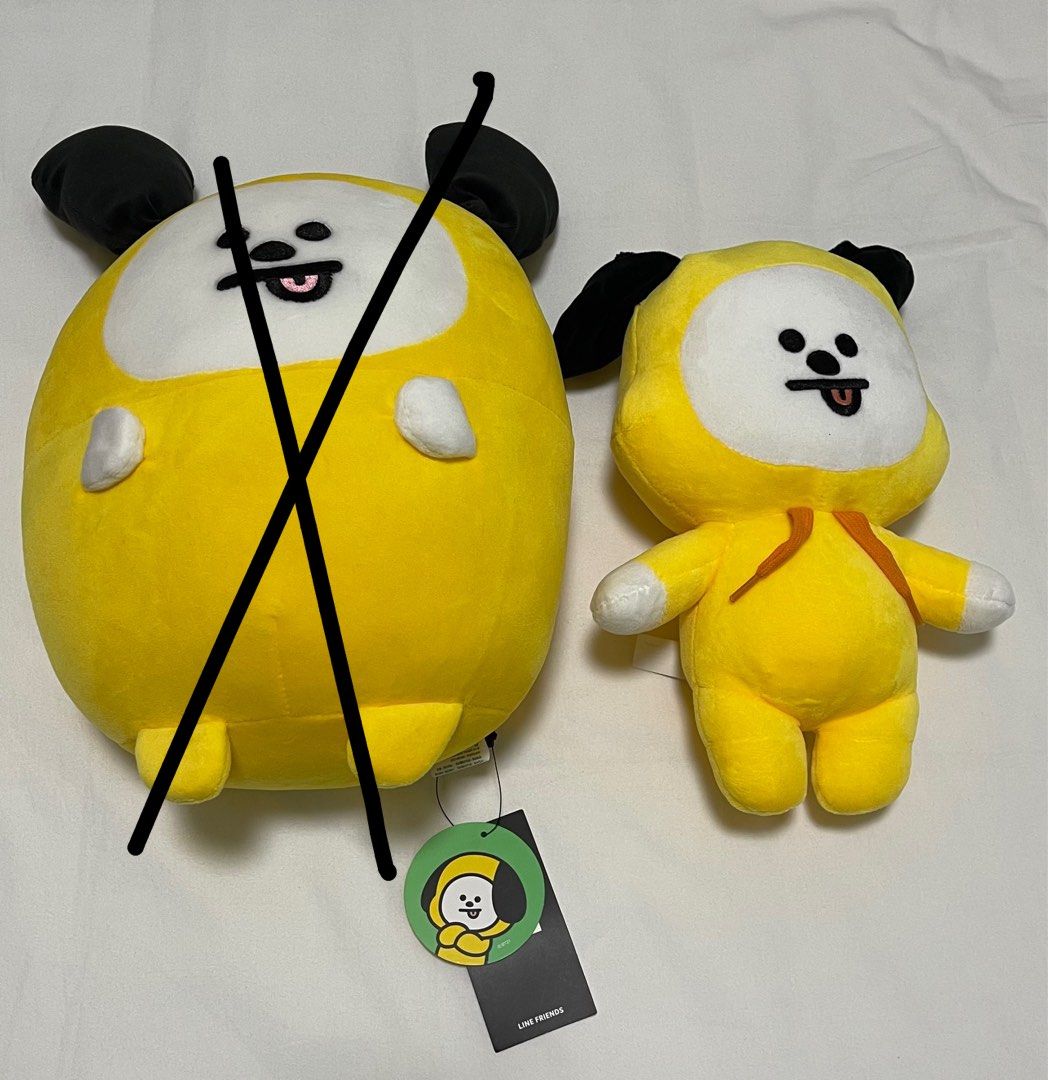 BT21 Chimmy Plush / Standing doll, Hobbies & Toys, Memorabilia