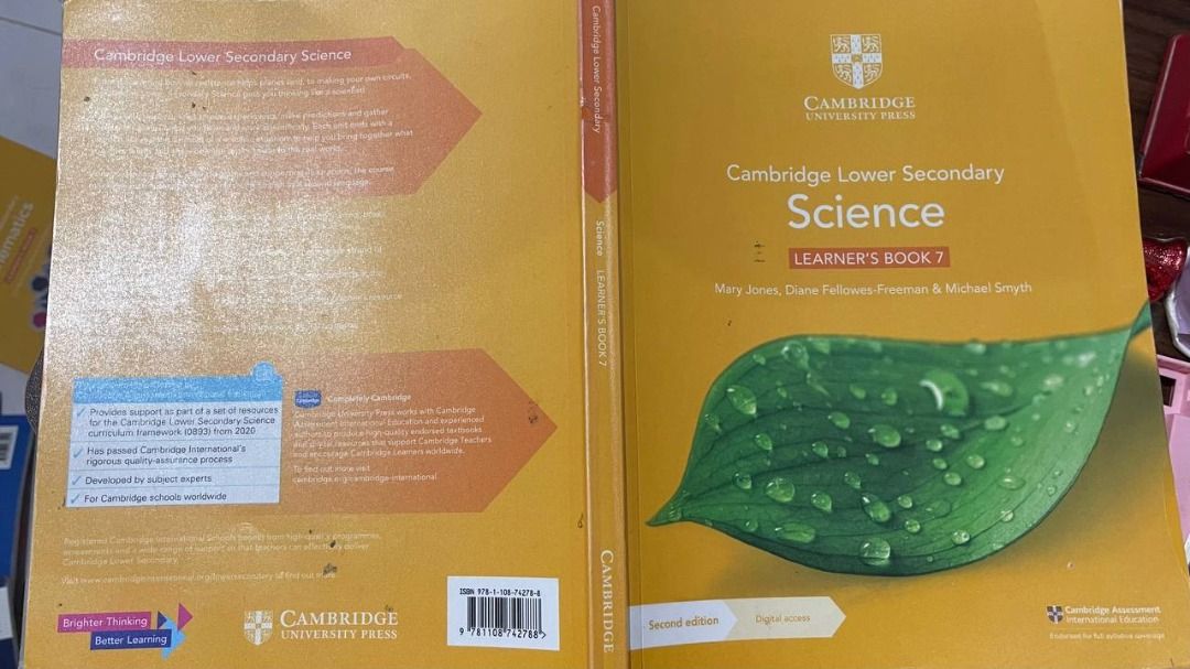 Cambridge lower secondary science learner s book 7 hobbies toys