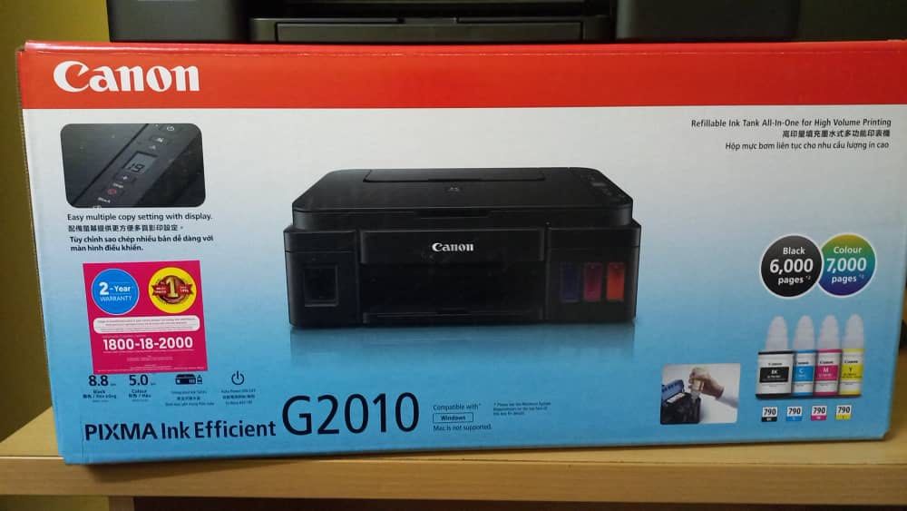 Canon store g2010 printer