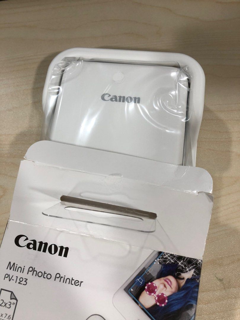Canon Mini Photo Printer PV123 (Slate Grey), Computers & Tech