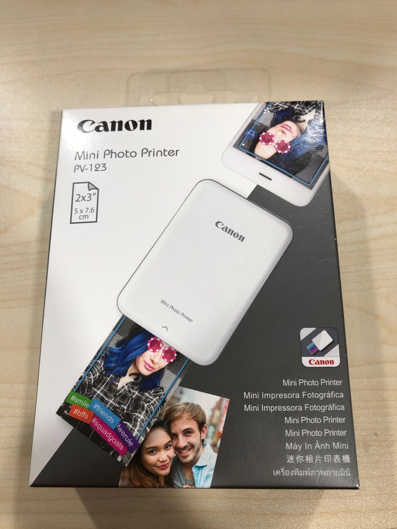 Canon Mini Photo Printer PV123 (Slate Grey), Computers & Tech