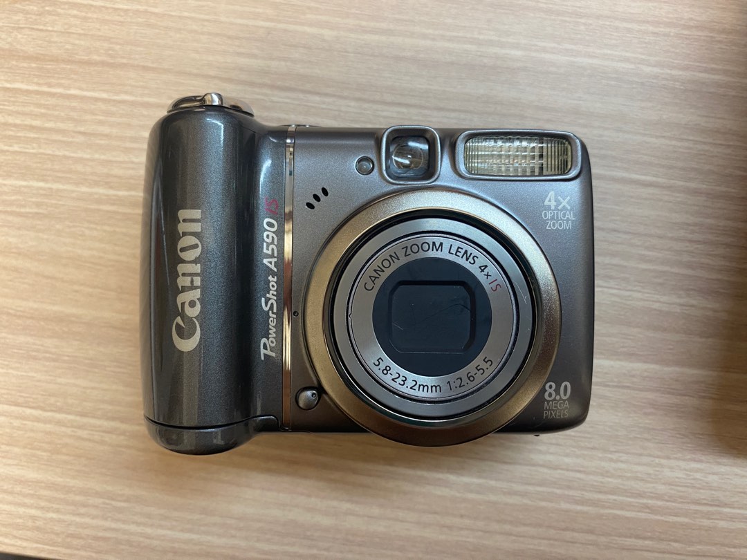 regeling zonsopkomst atleet Canon powershot A590, 攝影器材, 相機- Carousell