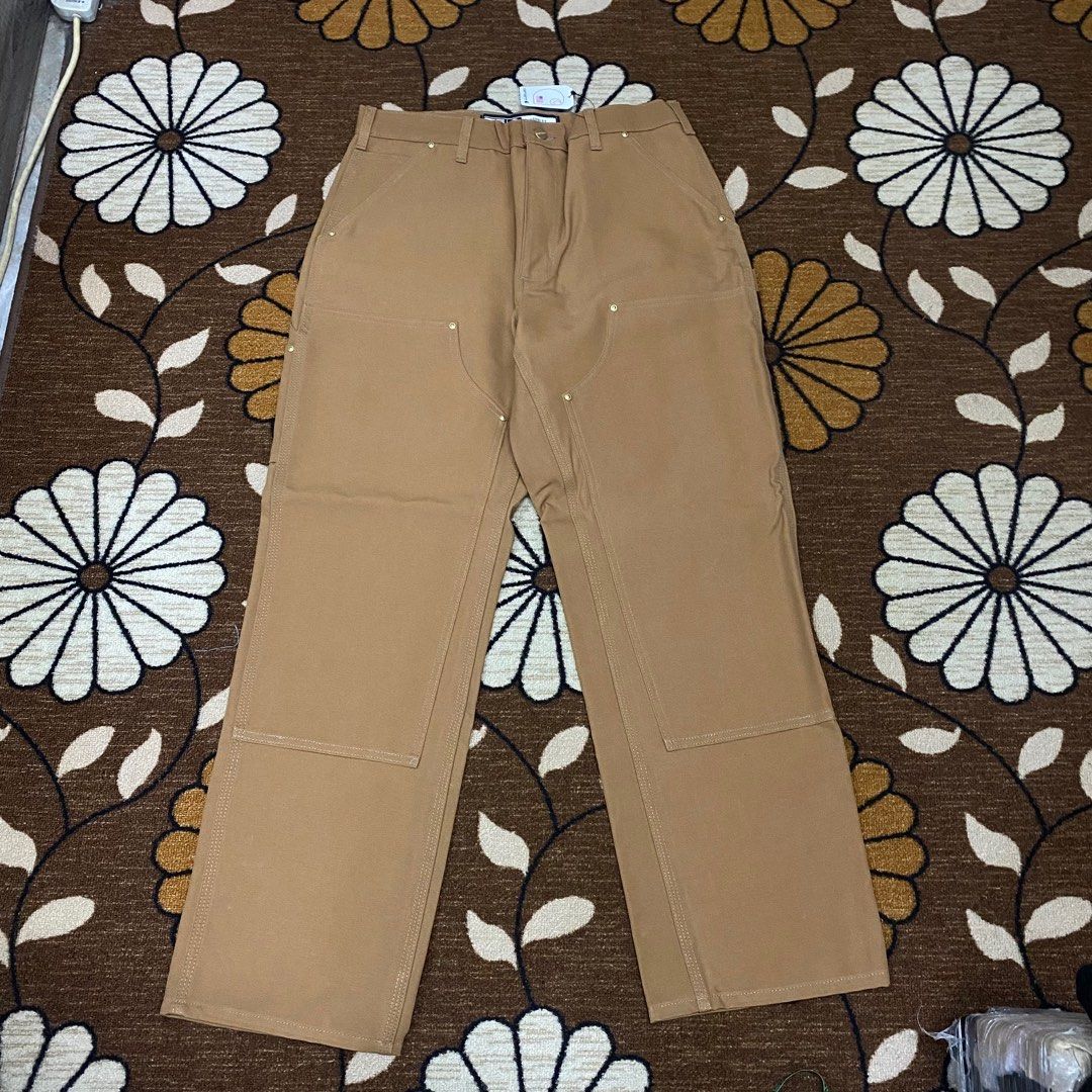 Carhartt loose fit firm duck double-front utility work, Men's Fashion,  Bottoms, Jeans on Carousell