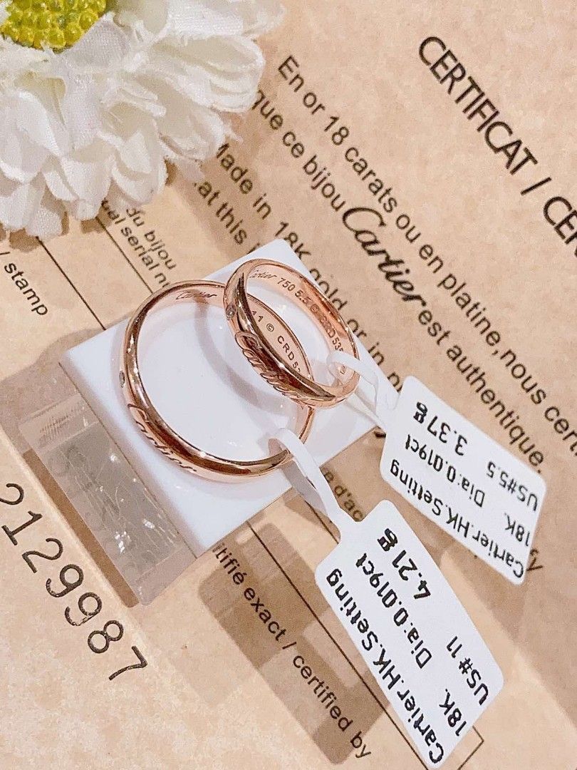 Cartier ring japan top