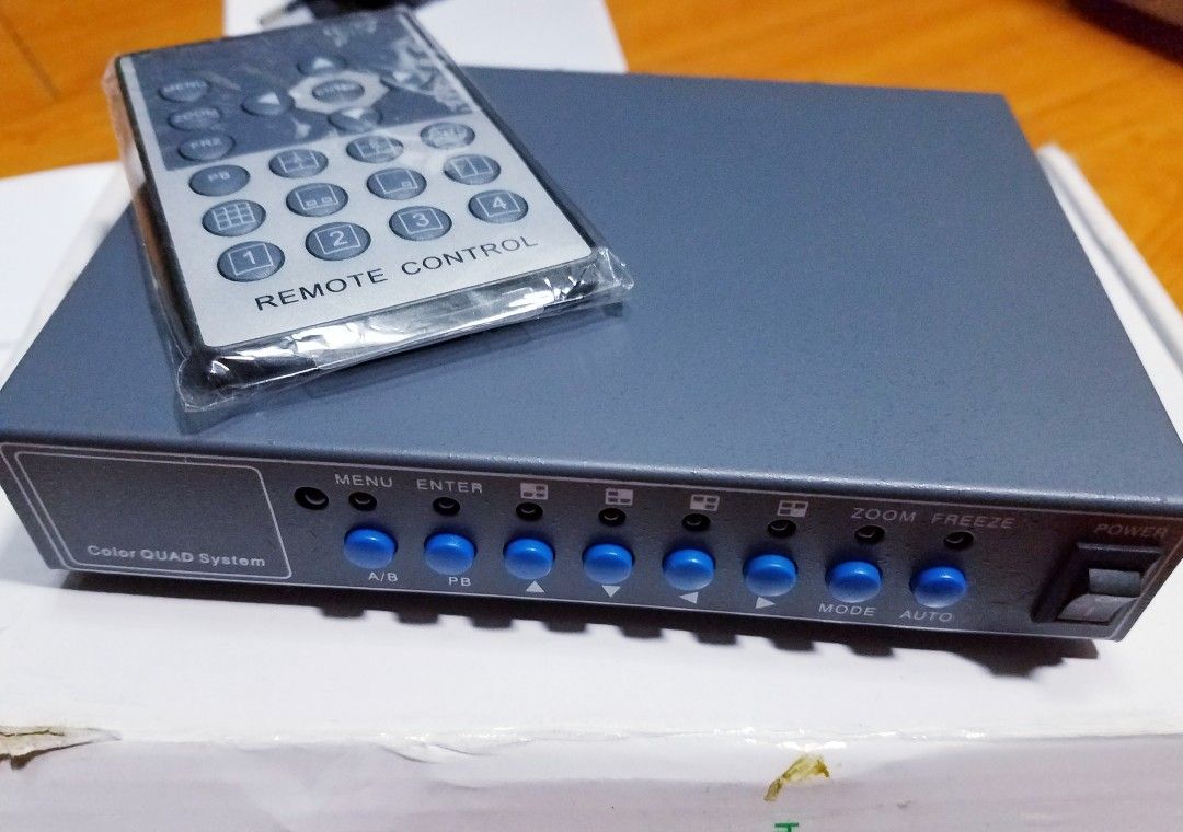 CCTV 4 channel Multiplexer, Furniture & Home Living, Security & Locks