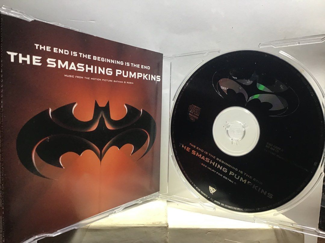 CD SINGLE Smashing Pumpkins - The End is the Beginning - Batman OOP  COLLECTOR's ITEM Anubis 90s Soundtrack, Hobbies & Toys, Music & Media, CDs  & DVDs on Carousell