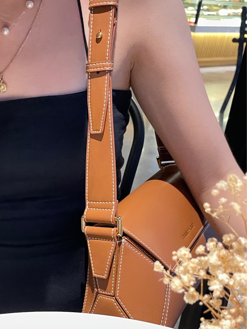 Charles and store keith geometric bag