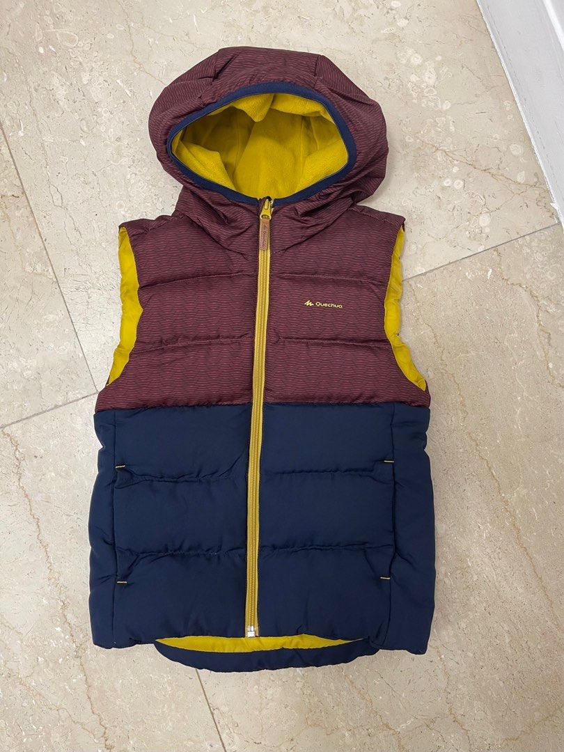 Childrens sleeveless jacket outlet